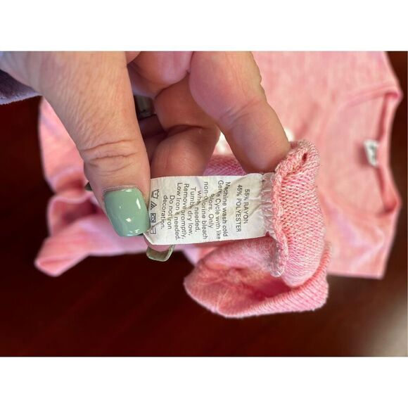 Mean Girls On Wednesdays We Wear Pink Sweater Vest sz M EUC - Picture 6 of 7